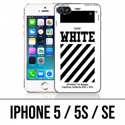 Coque iPhone 5 / 5S / SE - Off White Blanc