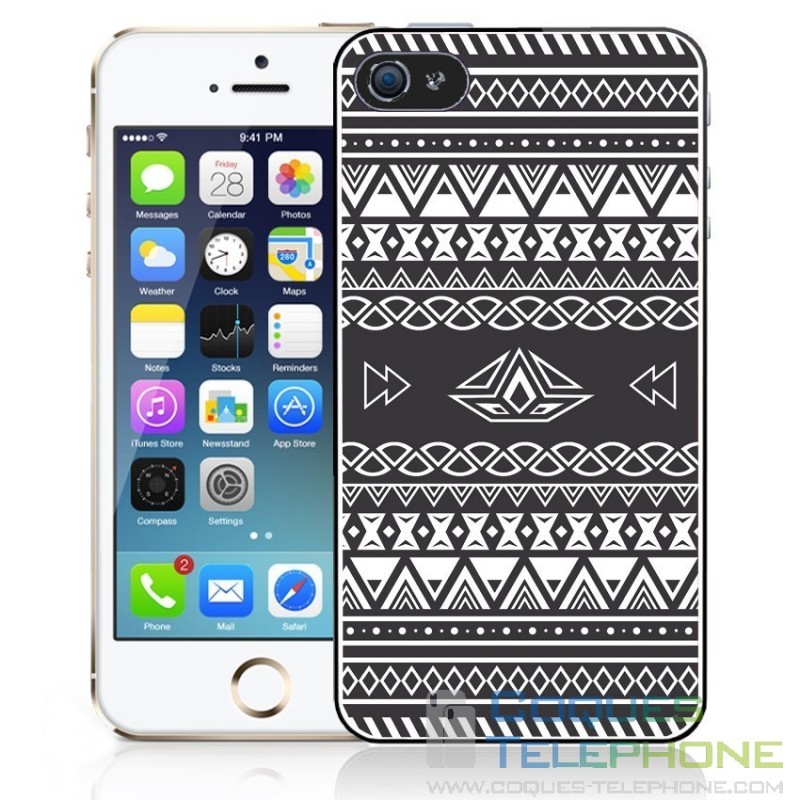 Modelli di cellulare custodia azteca - grigio