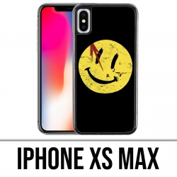 Coque iPhone XS Max - Smiley Watchmen