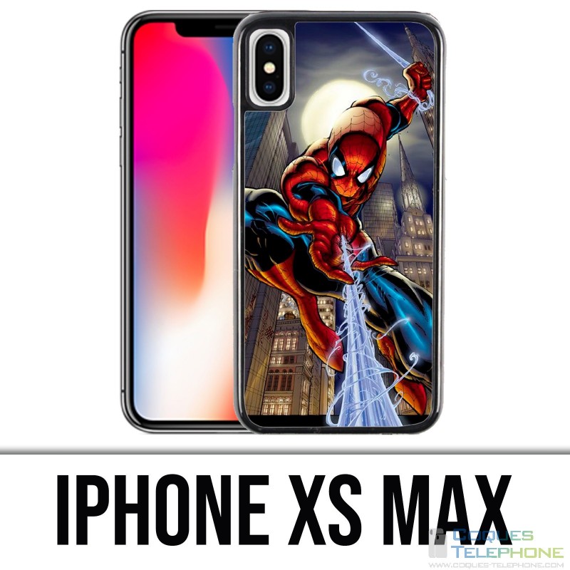 Coque iPhone XS MAX - Spiderman Comics