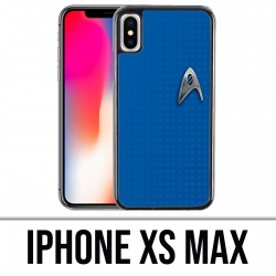 Coque iPhone XS MAX - Star Trek Bleu