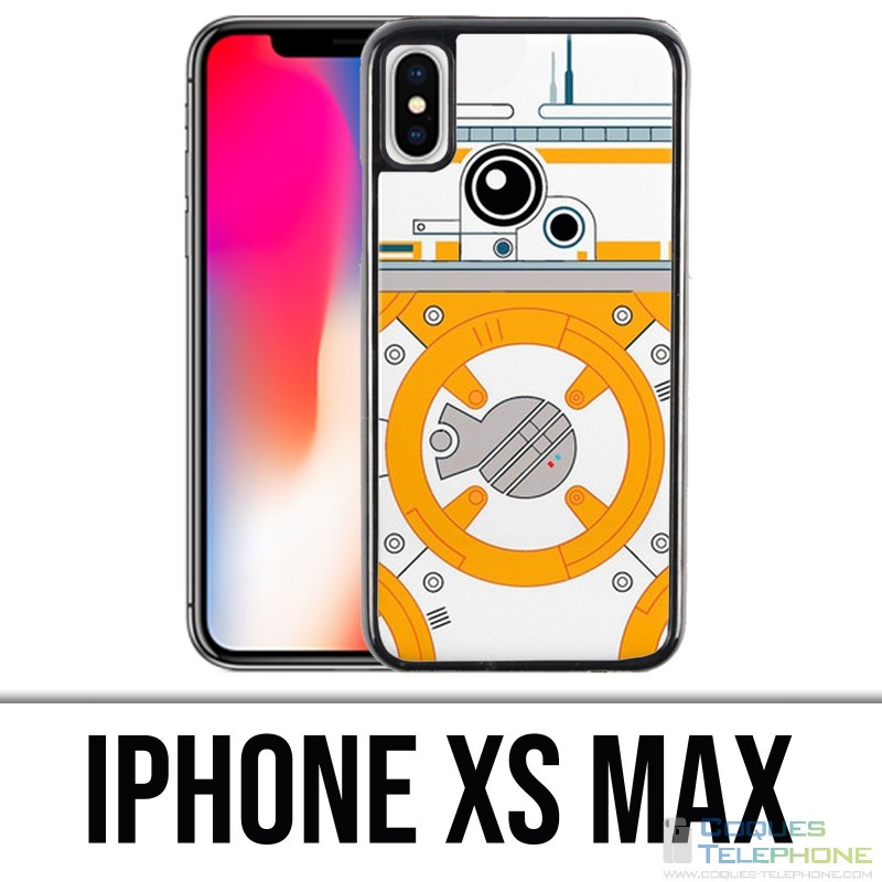 Custodia iPhone XS Max - Star Wars Bb8 minimalista