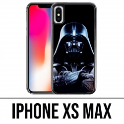 Coque iPhone XS MAX - Star Wars Dark Vador Casque