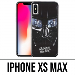 Coque iPhone XS MAX - Star Wars Dark Vador Moustache