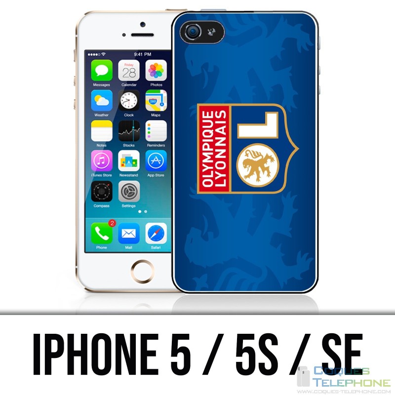 Coque iPhone 5 / 5S / SE - Ol Lyon Football