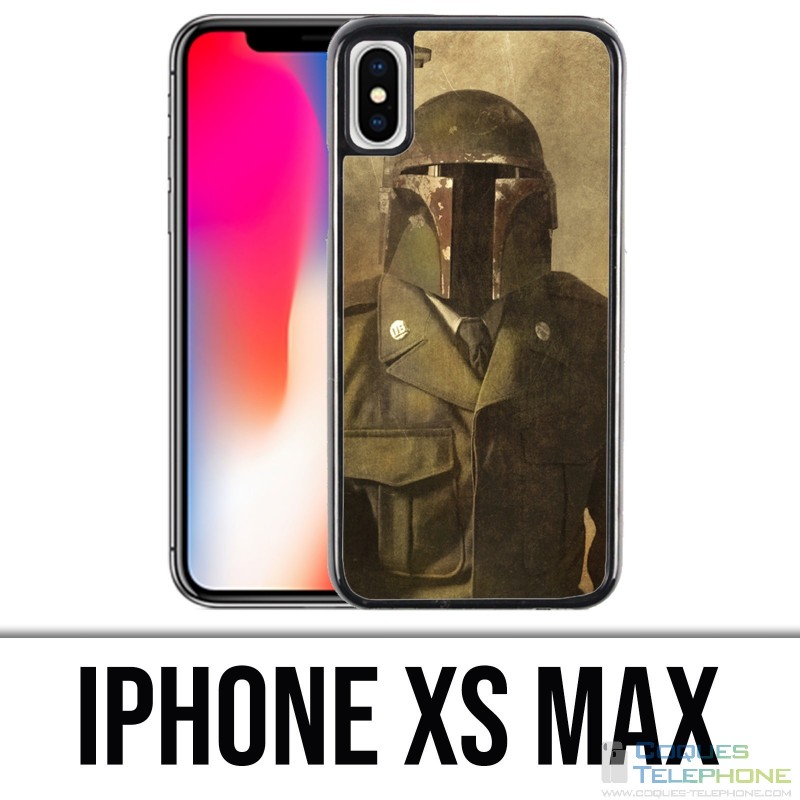 Funda iPhone XS Max - Star Wars Vintage Boba Fett