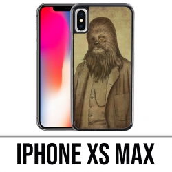 Coque iPhone XS MAX - Star Wars Vintage Chewbacca