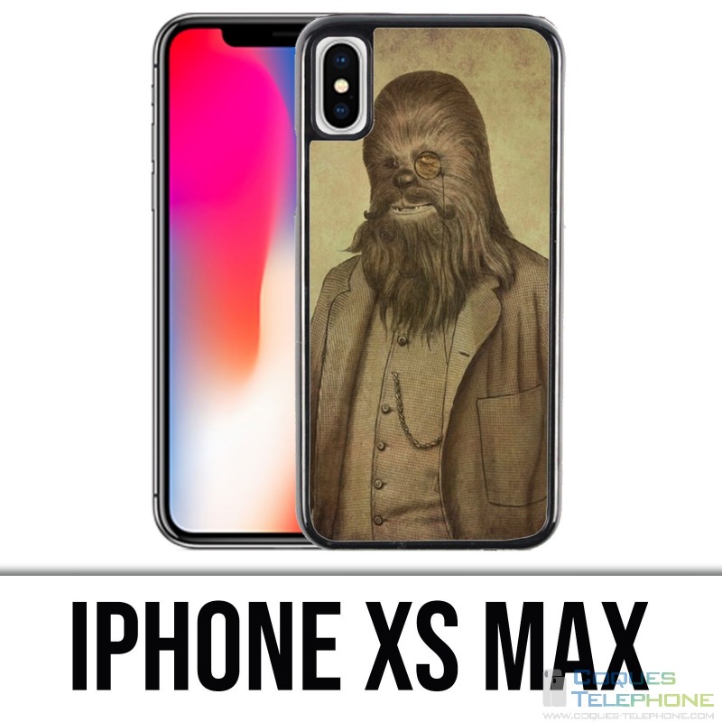 Custodia per iPhone XS Max - Star Wars Vintage Chewbacca