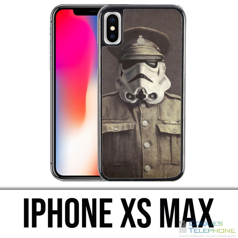 Custodia per iPhone XS Max - Star Wars Vintage Stromtrooper
