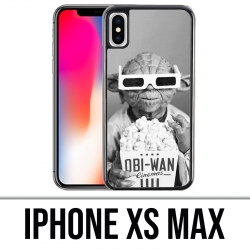 Coque iPhone XS MAX - Star Wars Yoda CineìMa
