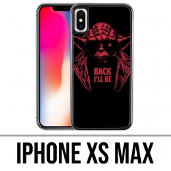 Coque iPhone XS MAX - Star Wars Yoda Terminator