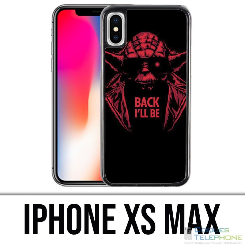 Funda para iPhone XS Max - Star Wars Yoda Terminator