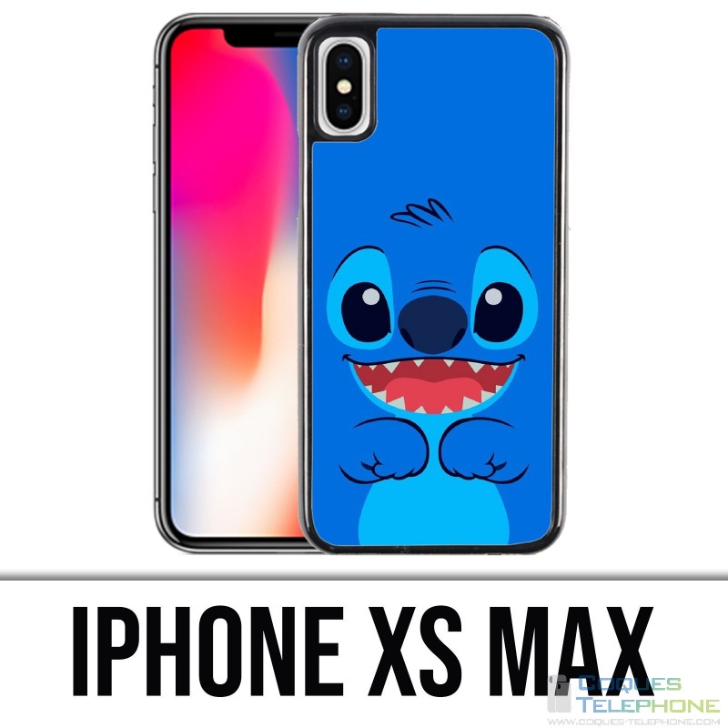 Coque iPhone XS MAX - Stitch Bleu