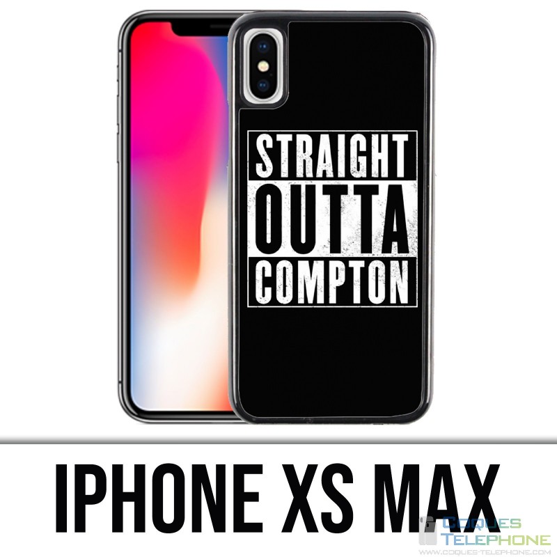 Coque iPhone XS MAX - Straight Outta Compton