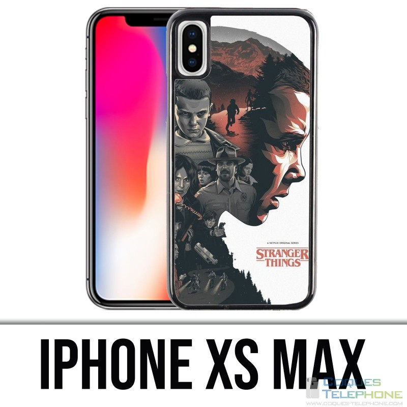 Coque iPhone XS MAX - Stranger Things Fanart