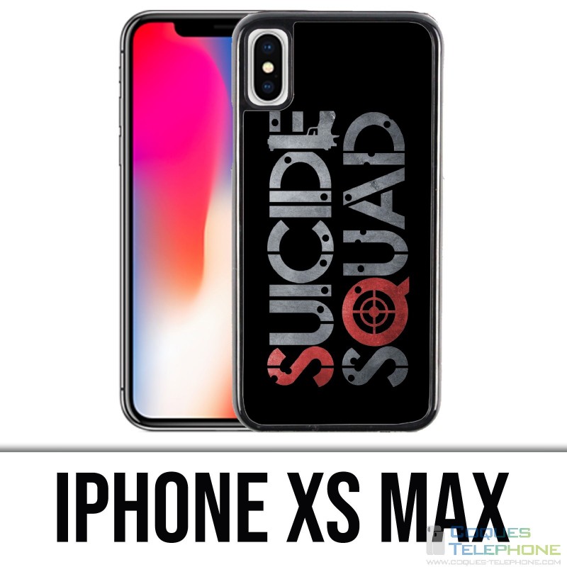 Custodia per iPhone XS Max - Logo Suicide Squad