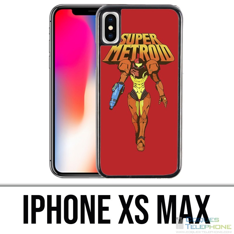 Coque iPhone XS MAX - Super Metroid Vintage