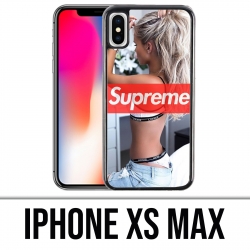 Coque iPhone XS MAX - Supreme Fit Girl