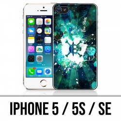 Coque iPhone 5 / 5S / SE - One Piece Neon Vert