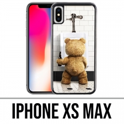 Coque iPhone XS MAX - Ted Toilettes