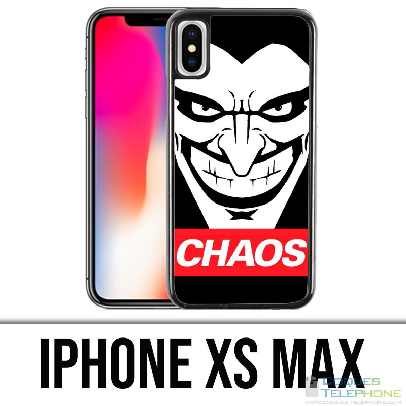 Coque iPhone XS Max - The Joker Chaos