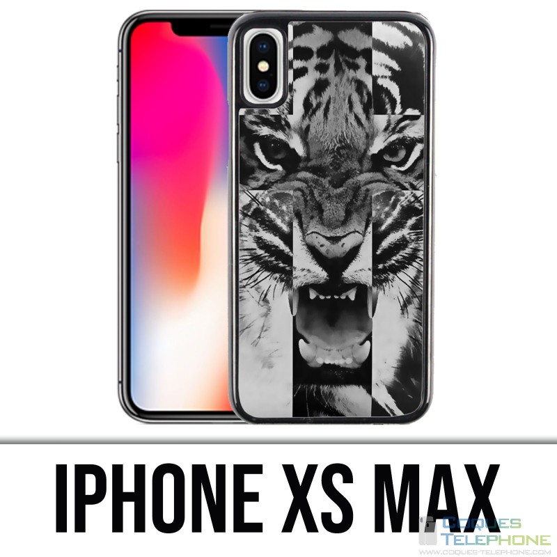 Coque iPhone XS MAX - Tigre Swag 1