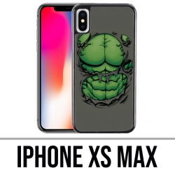 Coque iPhone XS MAX - Torse Hulk
