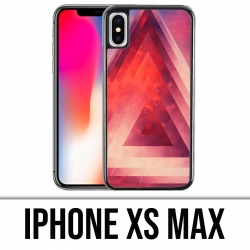XS maximaler iPhone Fall - abstraktes Dreieck