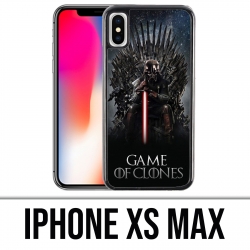 Custodia per iPhone XS Max - Vador Game Of Clones
