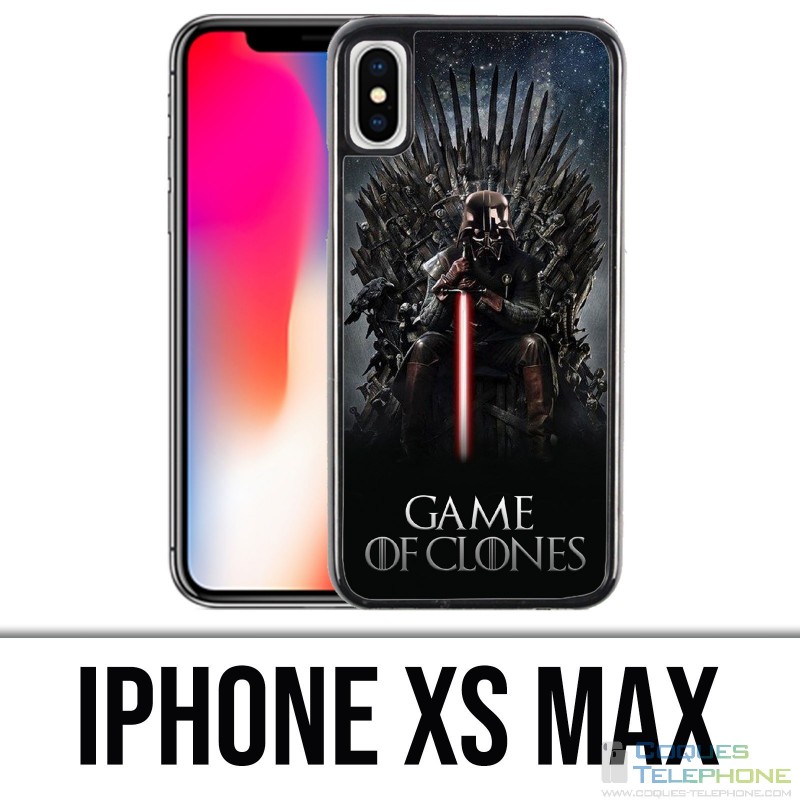 Custodia per iPhone XS Max - Vador Game Of Clones