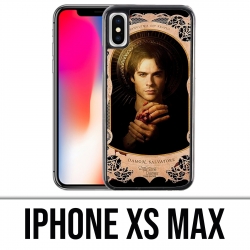 Coque iPhone XS MAX - Vampire Diaries Damon