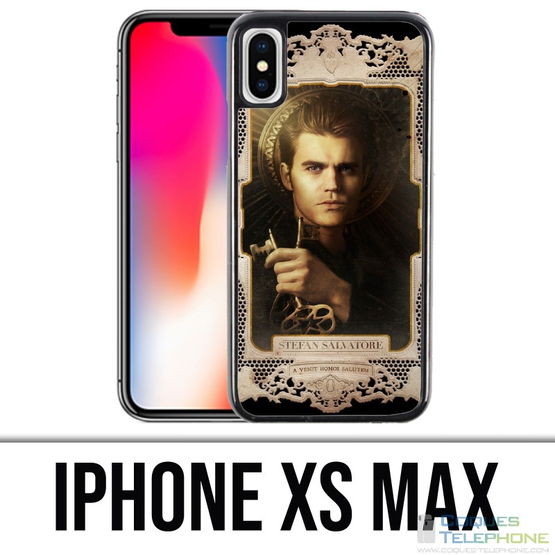 Coque iPhone XS MAX - Vampire Diaries Stefan