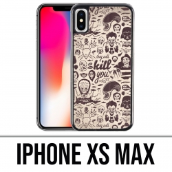 Coque iPhone XS MAX - Vilain Kill You