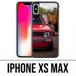 Coque iPhone XS MAX - Vw Golf Vintage