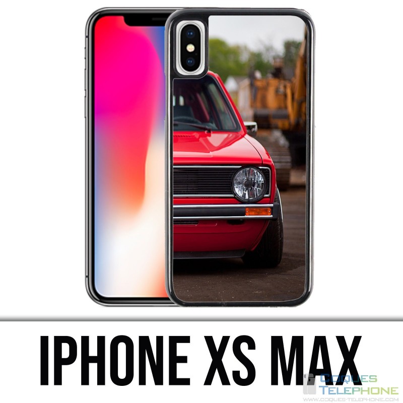 Funda iPhone XS Max - Vintage Vw Golf