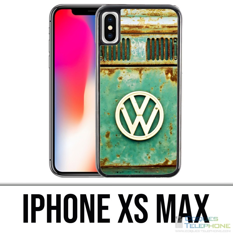 Funda iPhone XS Max - Logotipo Vintage Vw
