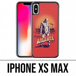 XS maximaler iPhone Fall - gehende tote Grüße von Atlanta