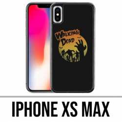 Custodia per iPhone XS Max - Walking Dead Logo vintage