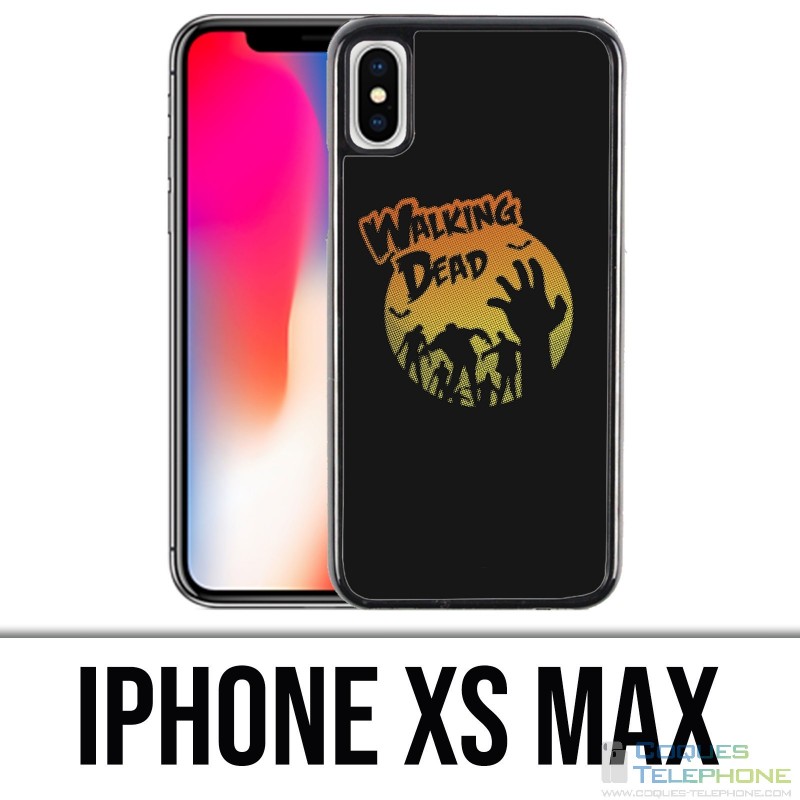 Coque iPhone XS MAX - Walking Dead Logo Vintage