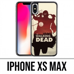 Coque iPhone XS MAX - Walking Dead Moto Fanart