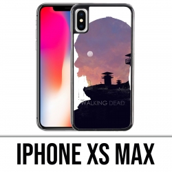 Coque iPhone XS MAX - Walking Dead Ombre Zombies
