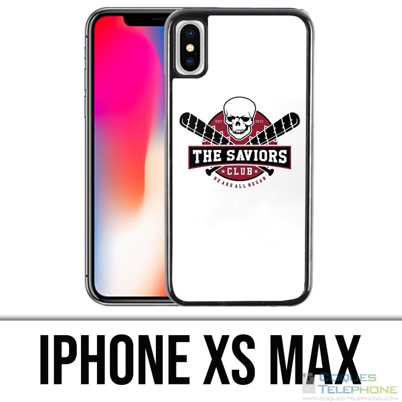 Coque iPhone XS MAX - Walking Dead Saviors Club