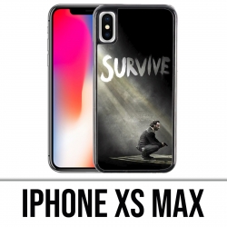 Coque iPhone XS MAX - Walking Dead Survive