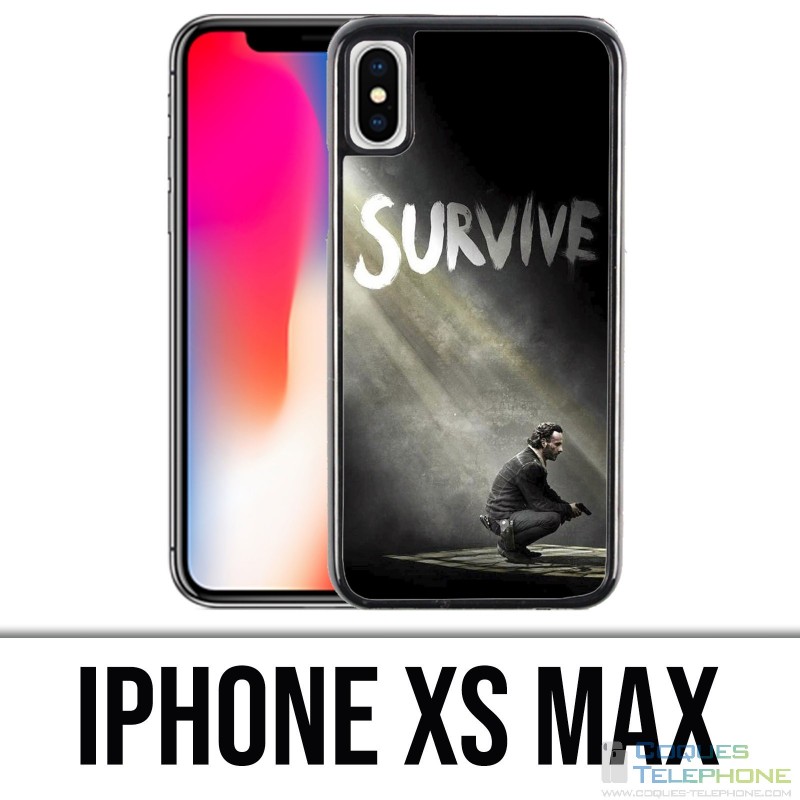 Vinilo o funda para iPhone XS Max - Walking Dead Survive