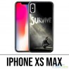 Coque iPhone XS MAX - Walking Dead Survive