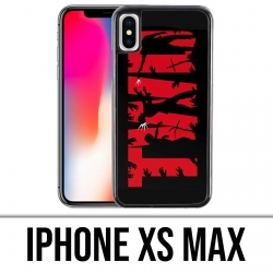XS maximaler iPhone Fall - gehendes totes Twd Logo