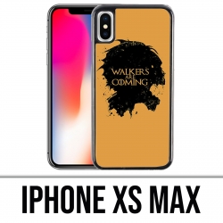 XS maximaler iPhone Fall - gehende tote Wanderer kommen