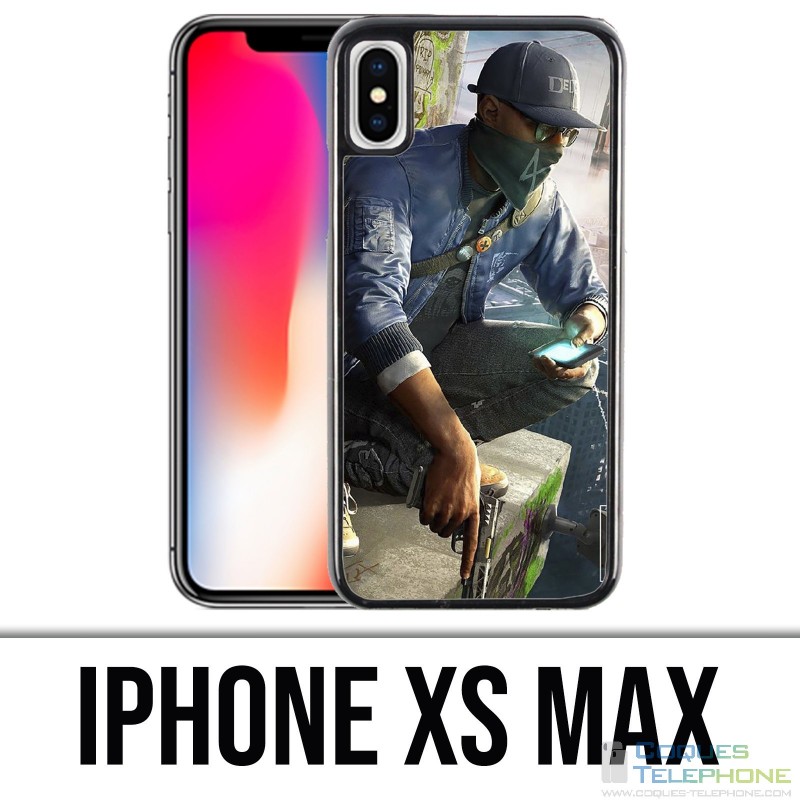 Coque iPhone XS MAX - Watch Dog