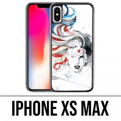 Coque iPhone XS MAX - Wonder Woman Art Design