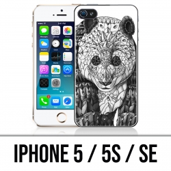 IPhone 5 / 5S / SE Hülle - Panda Azteque